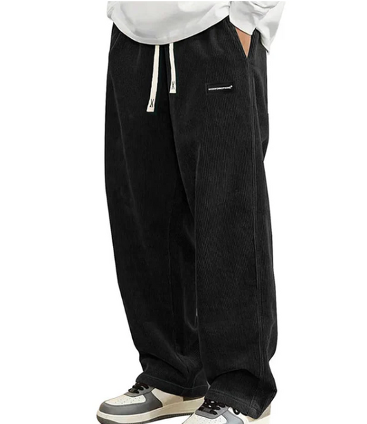 Pantalon ample à cordon et poches pour homme