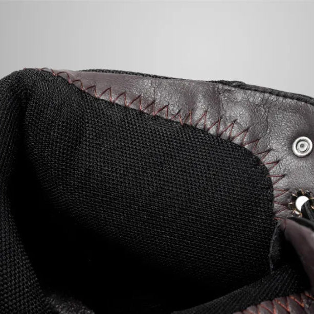 Bottines Chukka Orthopédiques Homme en Cuir Véritable avec Doublure Polaire