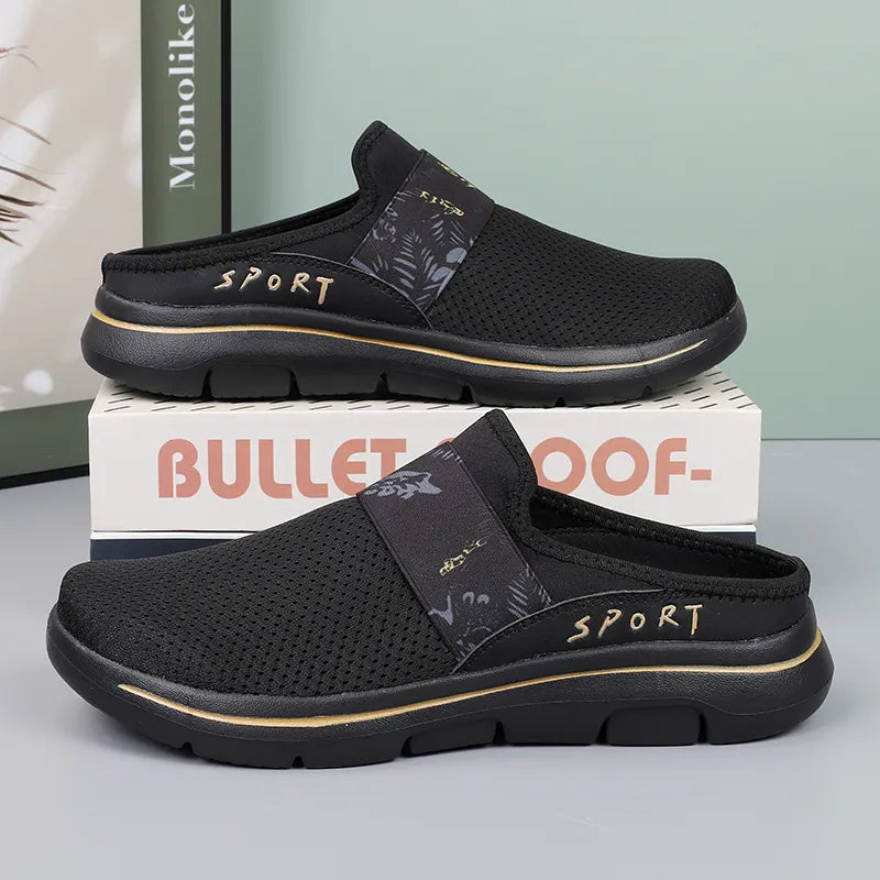 Sandales à enfiler confortables et respirantes pour hommes