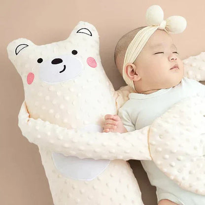 Coussin Doudou de Sommeil en Peluche à Câlins pour Bébé