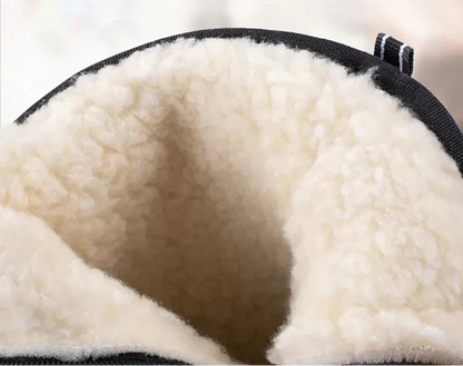 Bottes de neige imperméables, isolées et zippées pour hommes, tout terrain