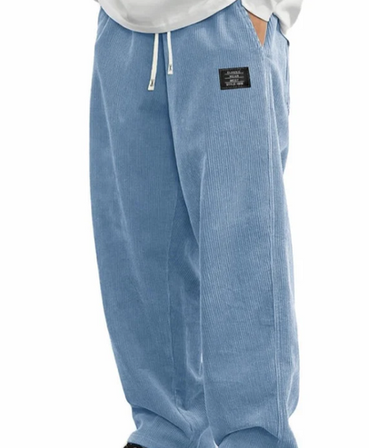 Pantalon ample à cordon et poches pour homme