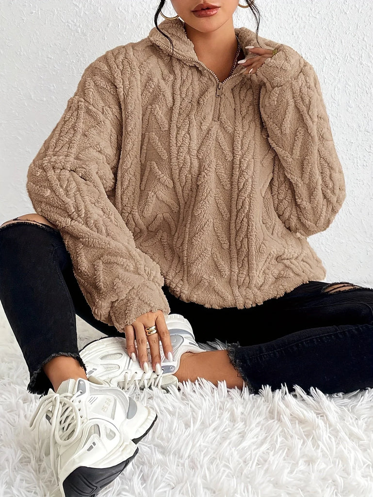 Pull en polaire douce