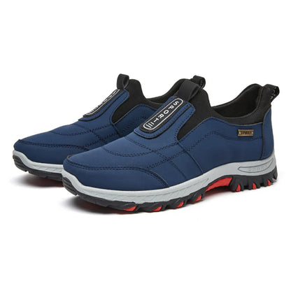 Chaussures de randonnée orthopédiques imperméables à enfiler pour hommes