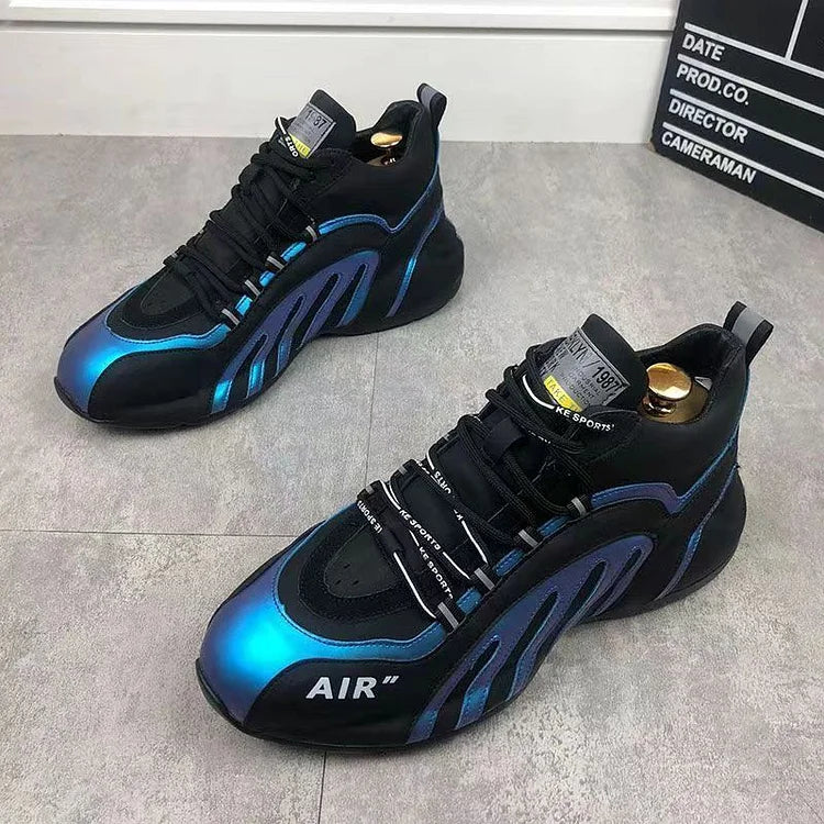 Chaussures de course respirantes à semelle souple pour hommes