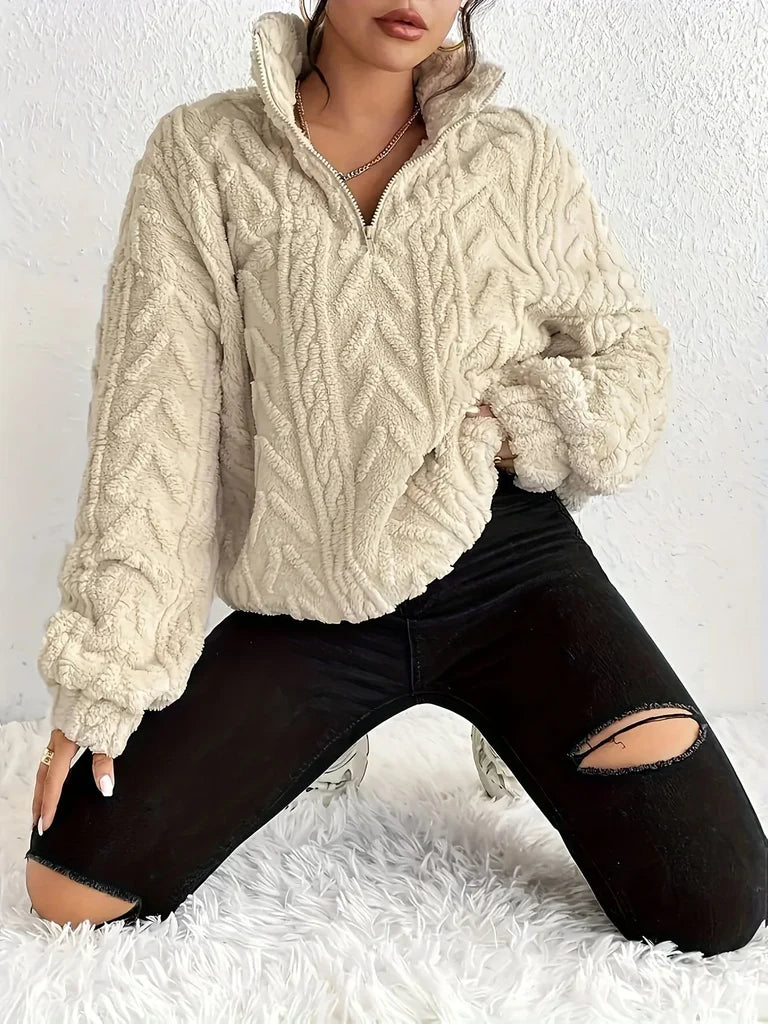 Pull en polaire douce