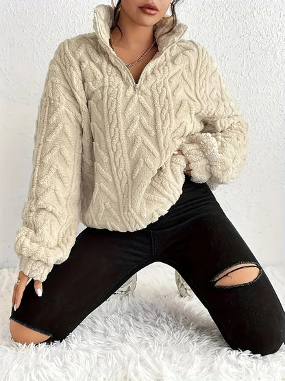 Pull en polaire douce