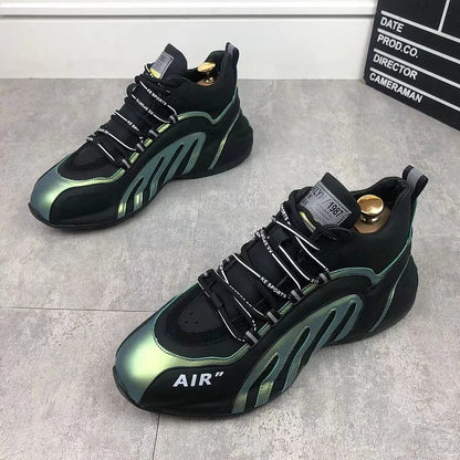 Chaussures de course respirantes à semelle souple pour hommes