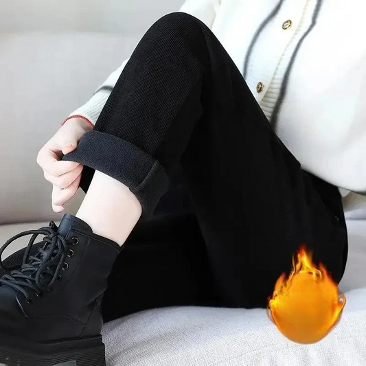 Pantalon Thermique Taille Haute Femme