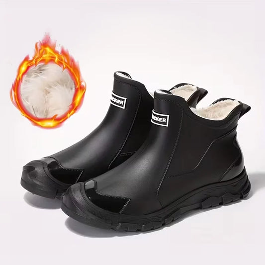 Bottes imperméables et robustes pour hommes, adaptées aux terrains accidentés