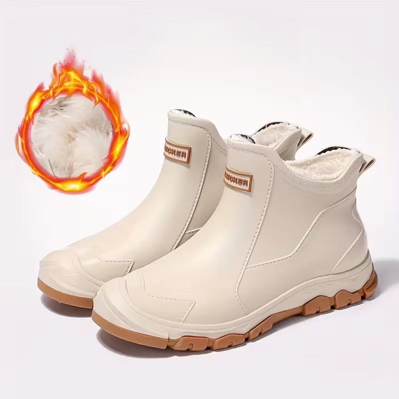 Bottes imperméables et robustes pour hommes, adaptées aux terrains accidentés