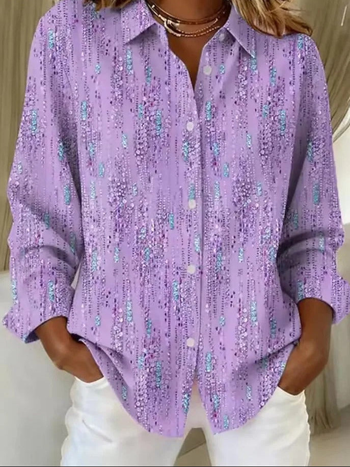 Chemisier de travail à carreaux Willowbrook à manches longues