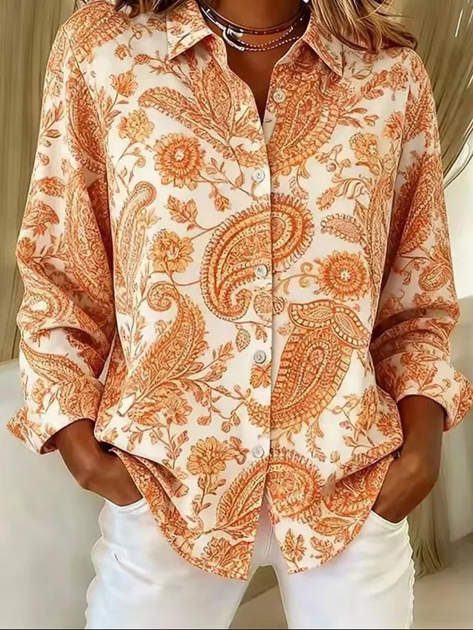 Chemisier de travail à carreaux Willowbrook à manches longues