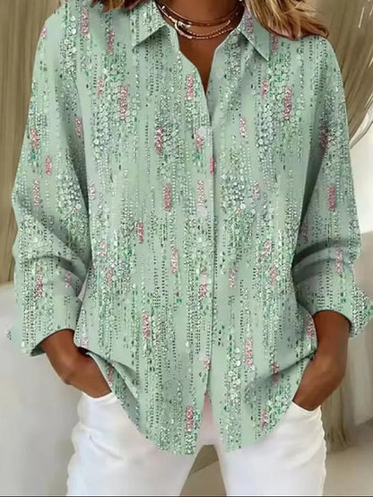 Chemisier de travail à carreaux Willowbrook à manches longues